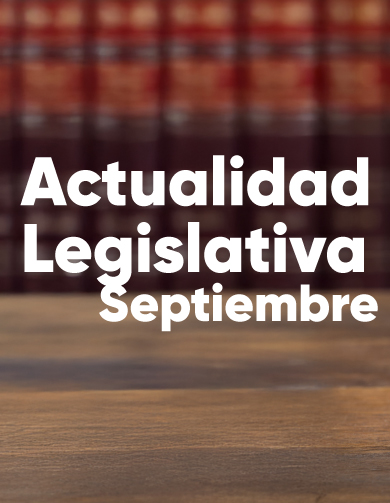 Actualidad Legislativa / Septiembre