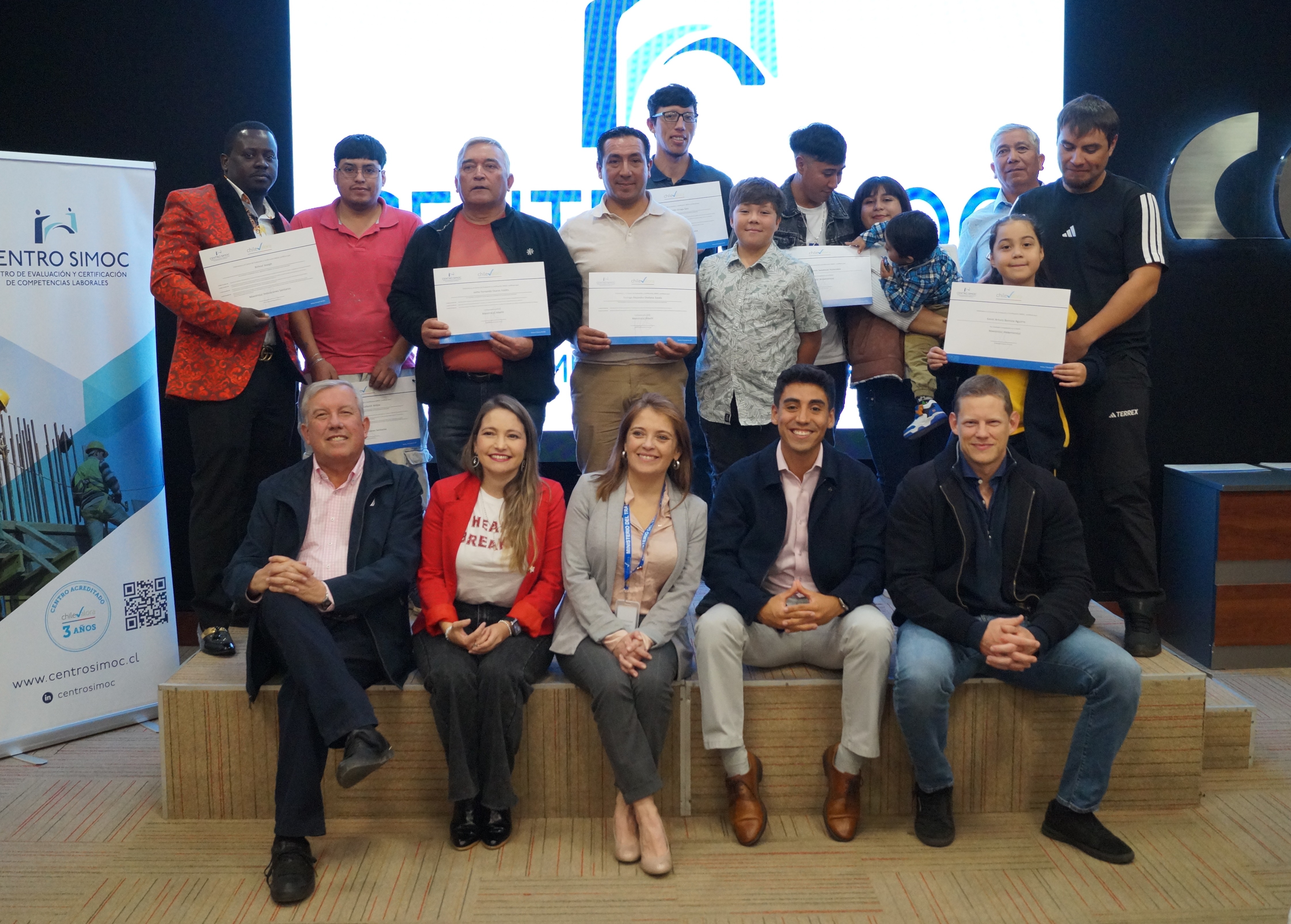 Trabajadores de la construcción certifican sus competencias laborales en La Araucanía