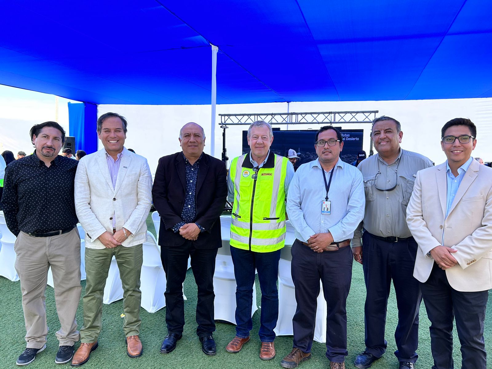 Autoridades en la Feria Interactiva de Seguridad Vial Tarapacá 2023