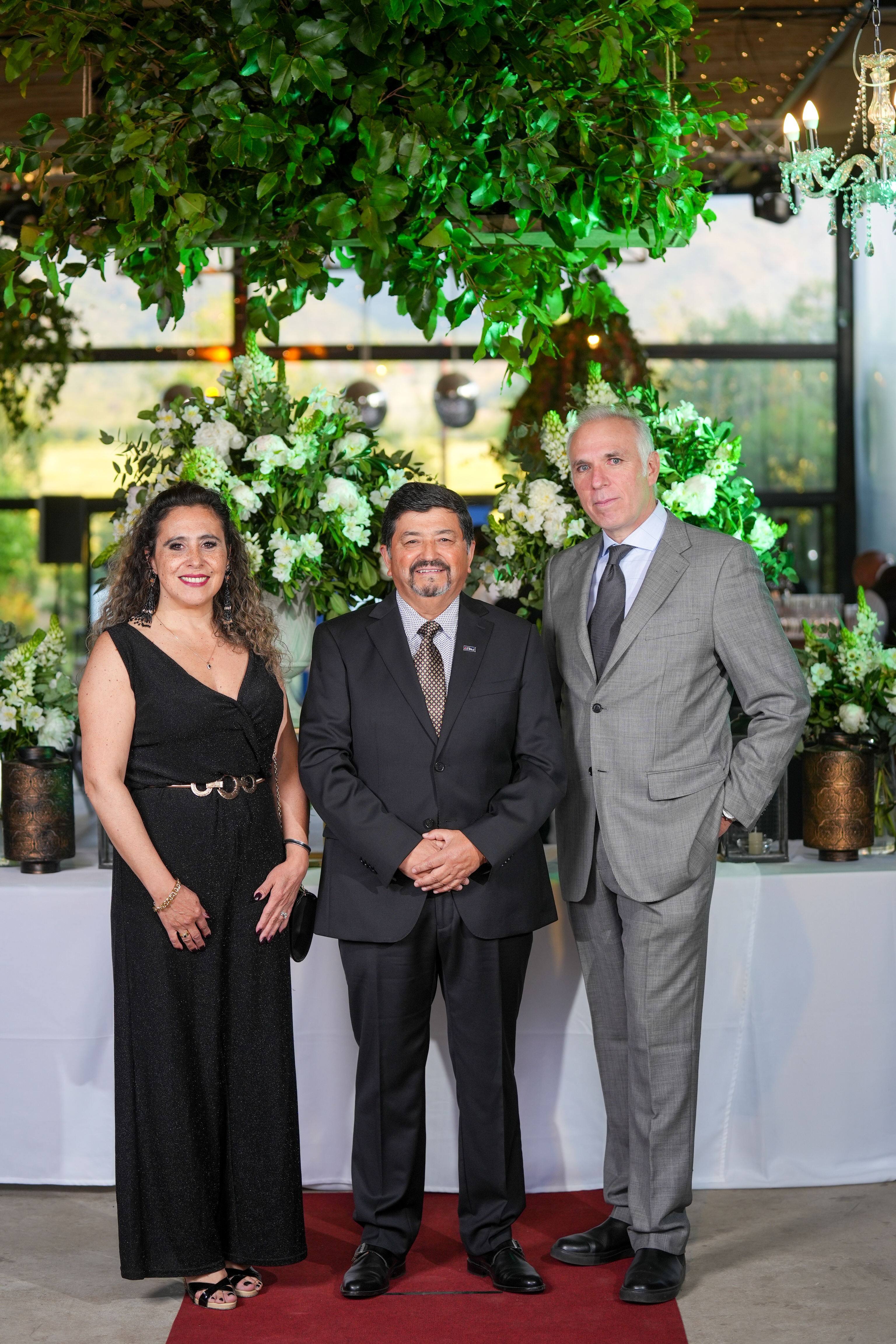 Autoridades en Cena de Fin de Año de la CChC O´Higgins