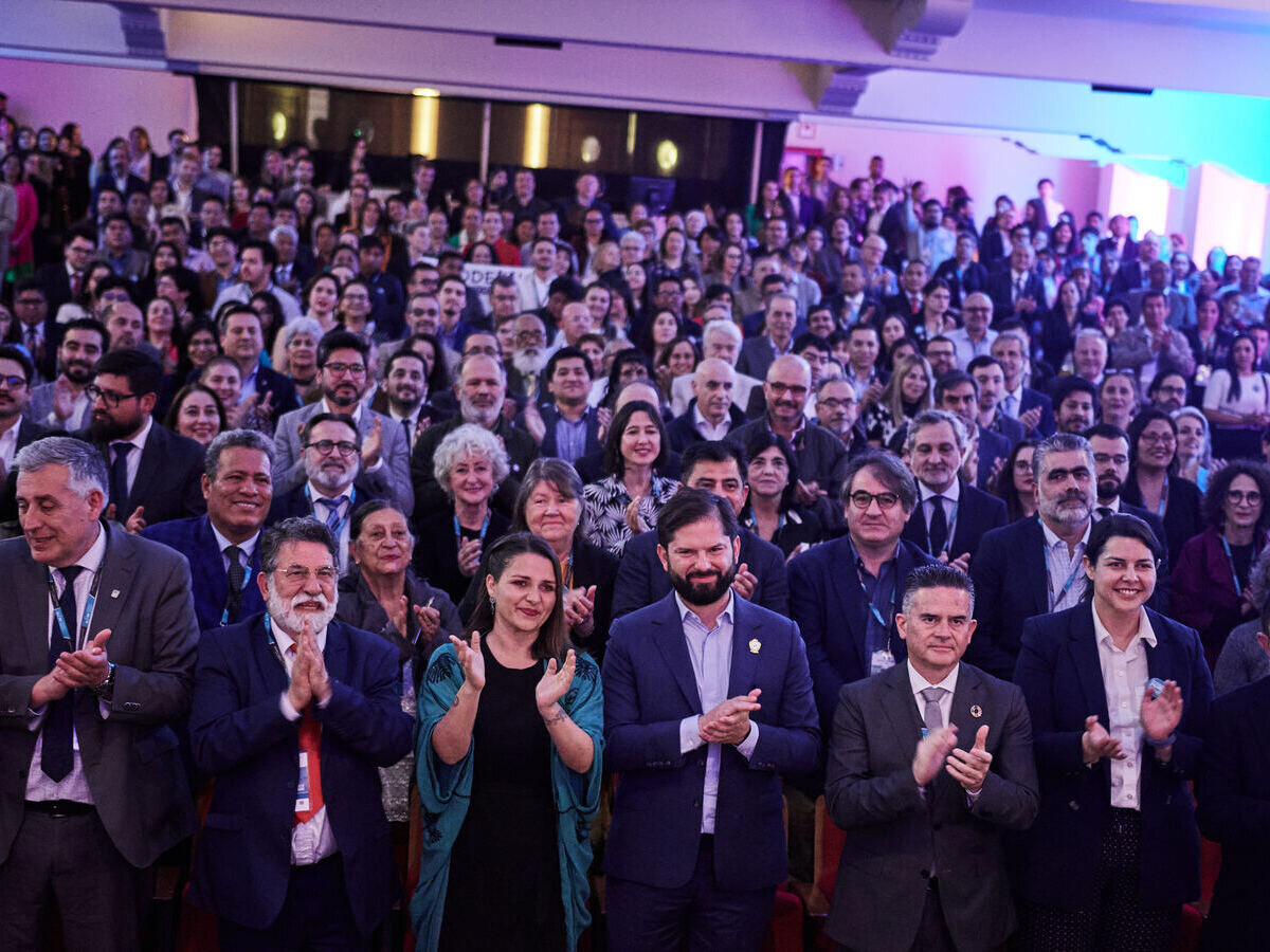 Inauguración del XIV Congreso Iberoamericano de Municipalistas, el cual contó con la presencia de Gabriel Boric