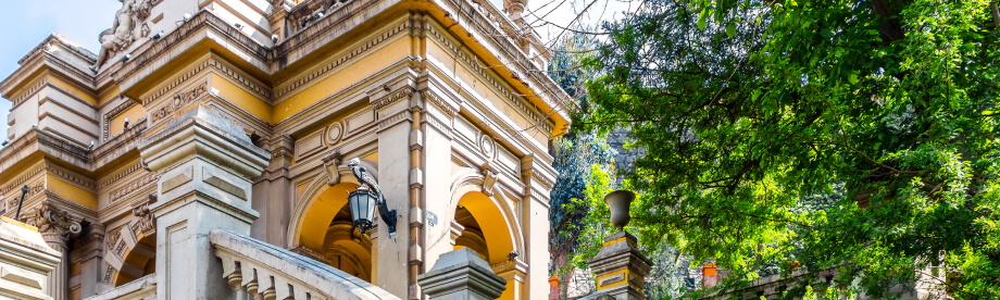 Cerro Santa Lucía en Santiago