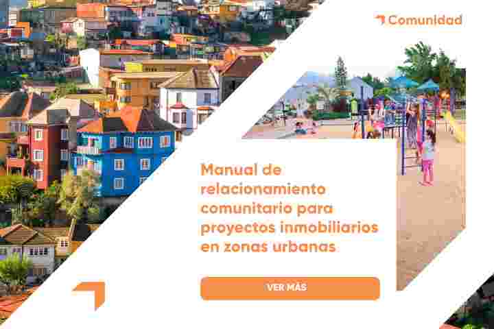 Banner: Manual de relacionamiento comunitario para proyectos inmobiliarios en zonas urbanas